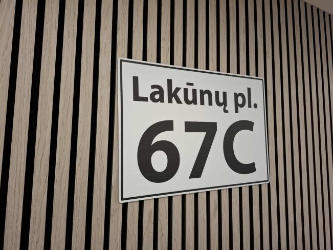 Gatvės pavadinimo lentelė
